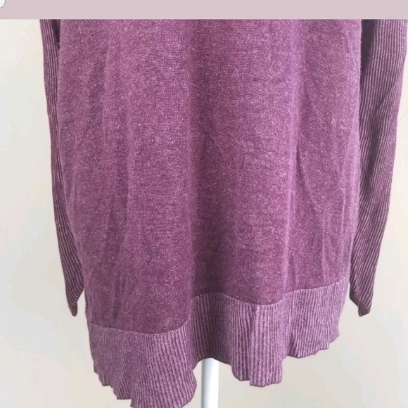 Vince Camuto maroon tunic sweater sz 1X - Picture 6 of 7